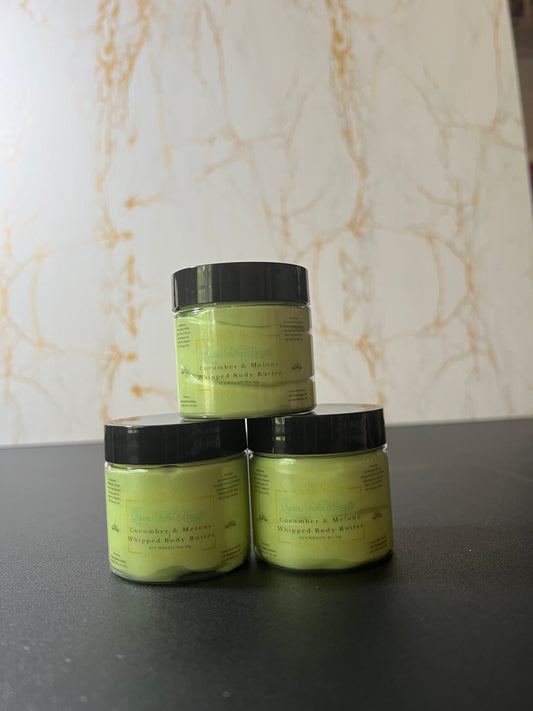 Cucumber & Melons Whipped Body Butter