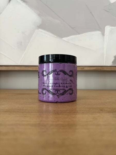 Rose, Lavender & Almond Whipped Foaming Scrub